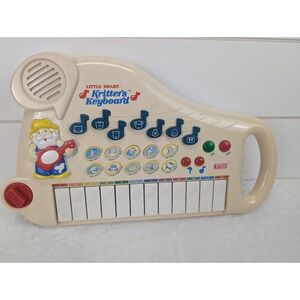 Vintage 90s VTech Little Smart Kritter's Keyboard Old‎ MacDonald Nursery Rhymes